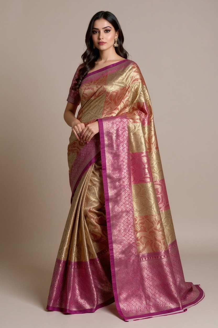 Elegant Soft Silk Saree with Designer Pallu
