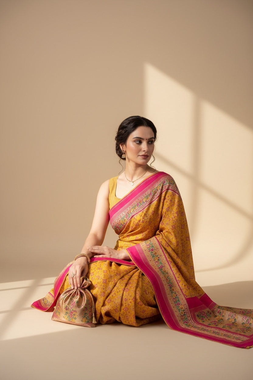 Luxury Ethnic Saree – Elegant, Stylish & Timeless