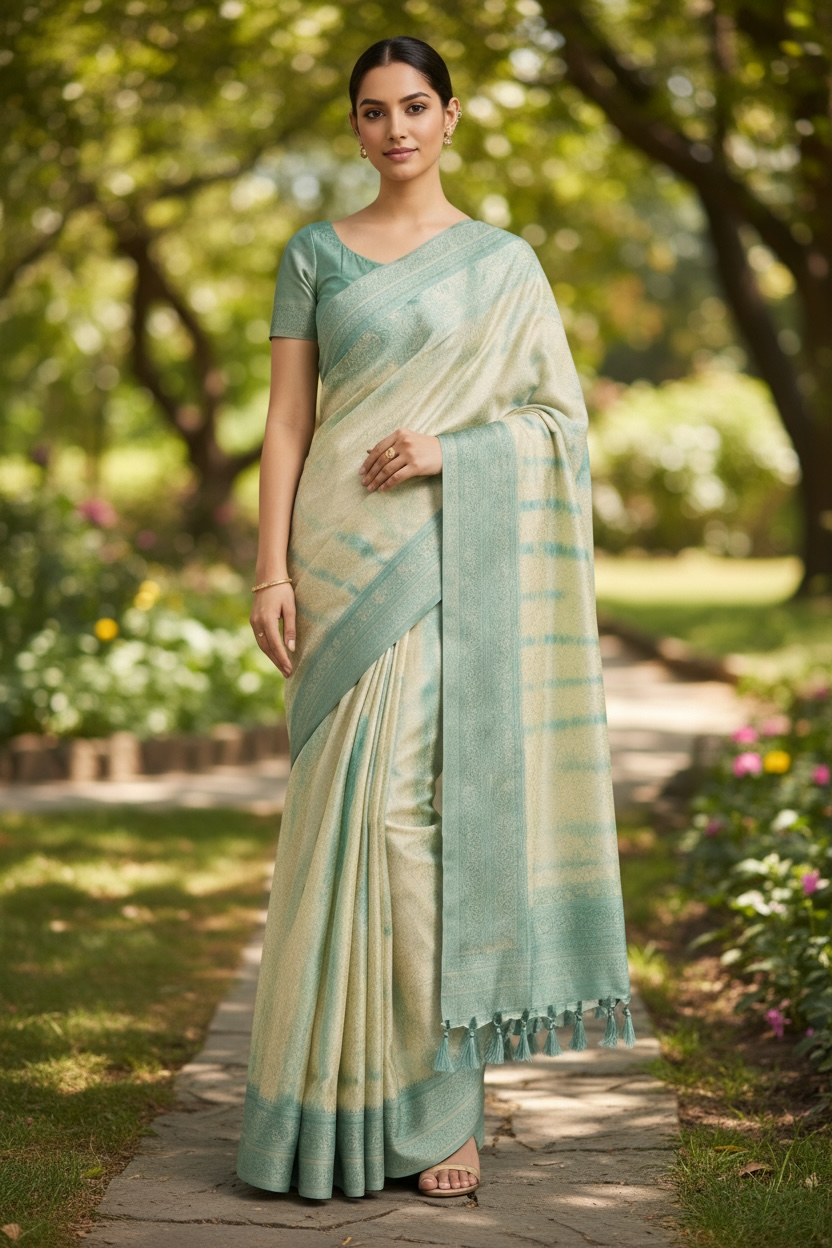 Elegant Royal Silk Saree with Rich Border