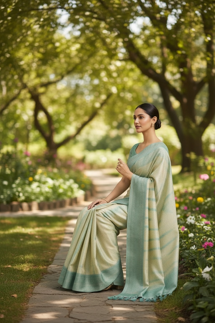 Elegant Royal Silk Saree with Rich Border
