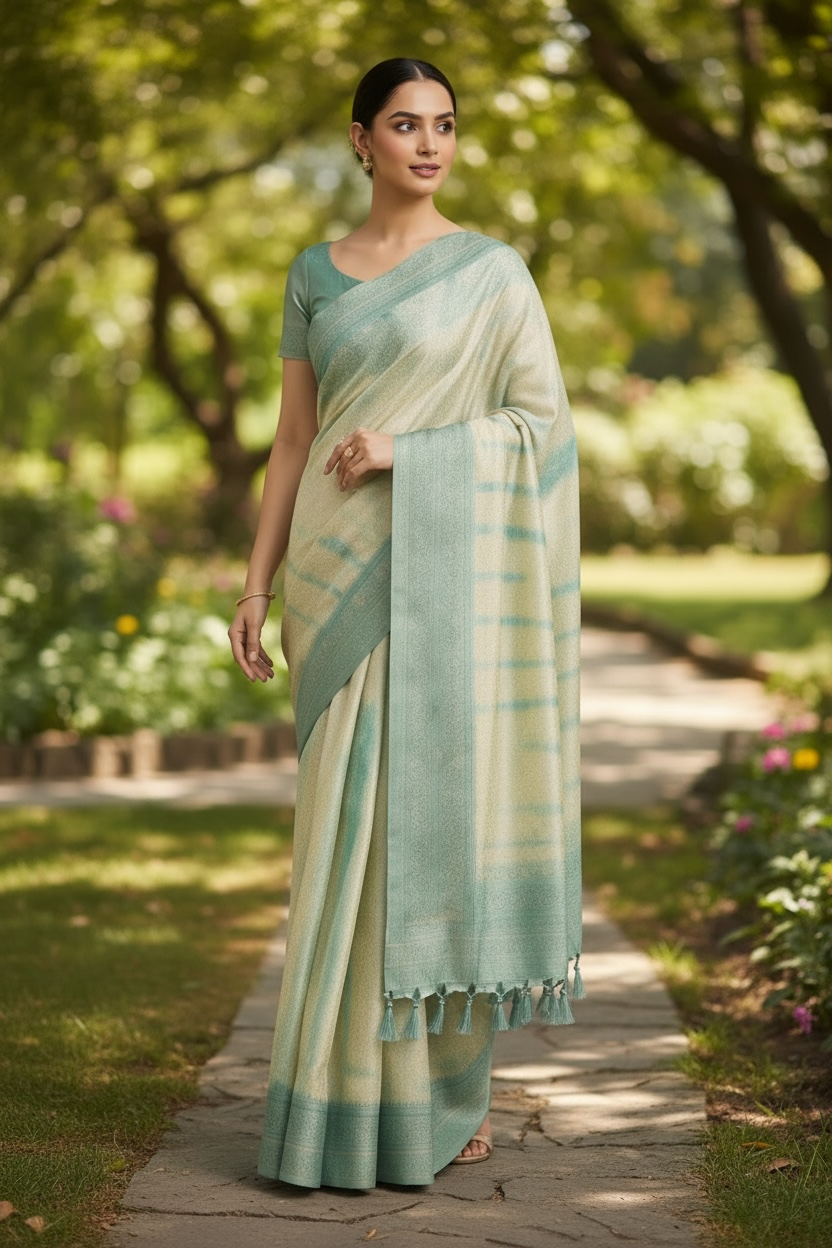 Elegant Royal Silk Saree with Rich Border